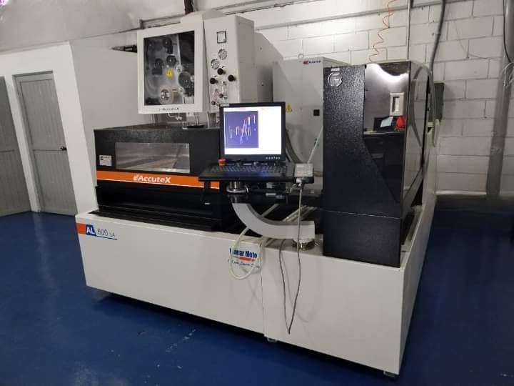 Proceso de electroerosión por hilo Wire EDM en SeikoLand Monterrey